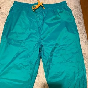 Forever 21 Colorblock Windbreaker Pants